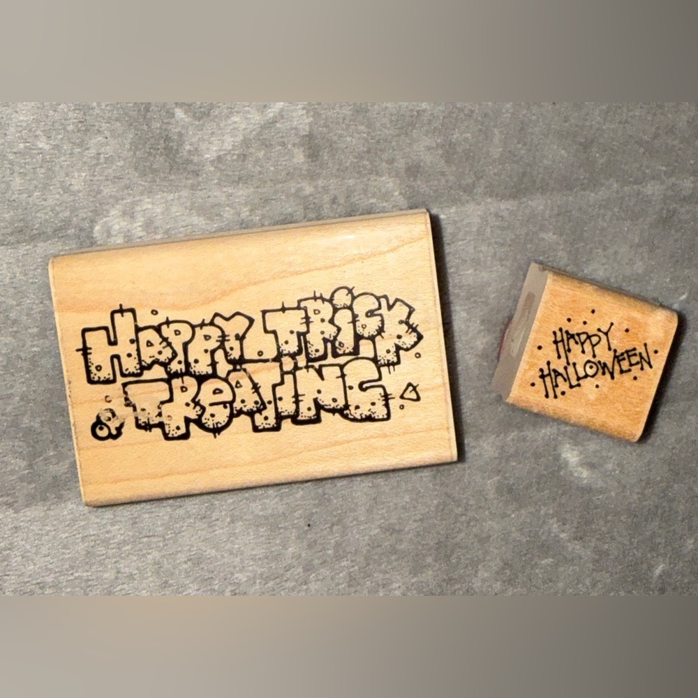 Happy Trick or Treating & Happy Halloween Stamp Set